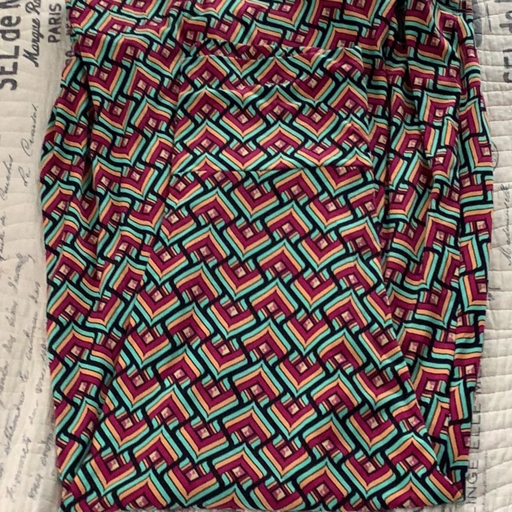 Beautiful Patterned Full Length Skirt